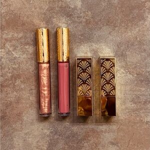NEW Estée Lauder set of two lipsticks/two lip glosses-Limited Edition colors!